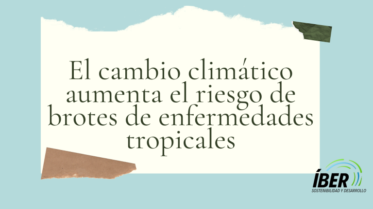 El cambio climático aumenta el riesgo de brotes de enfermedades tropicales
