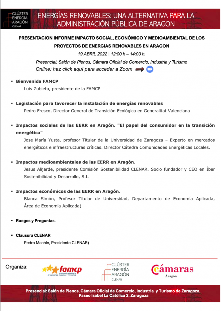 Presentación del informe de impacto