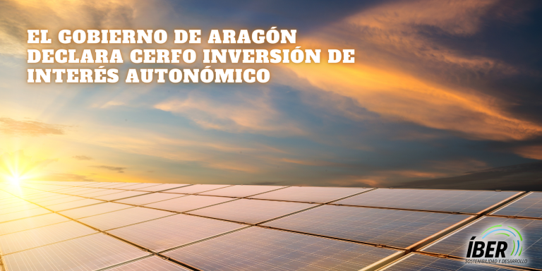El Gobierno de Aragón declara CERFO inversión de interés autonómico 