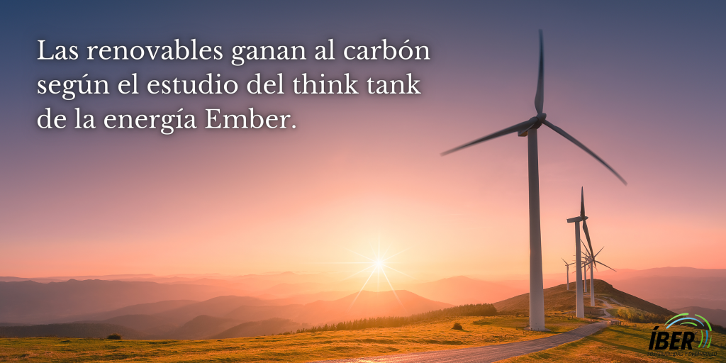 Las renovables ganan al carbón según el estudio del think tank de la energía Ember.